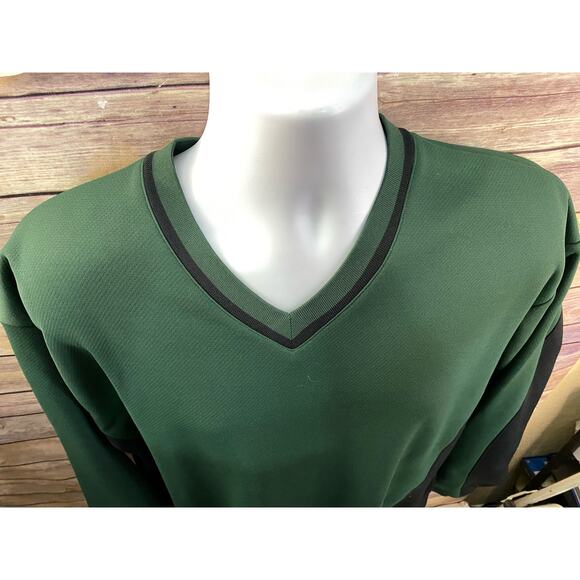 Nike Golf Shirt Mens XL Green Long Sleeve Dri Fit Pullover Sweater - Picture 8 of 10